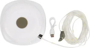 Camping String Lights, USB Charging Hight Brightness LED ABS Tent Light for Tent, Camping, Yard, Decoration