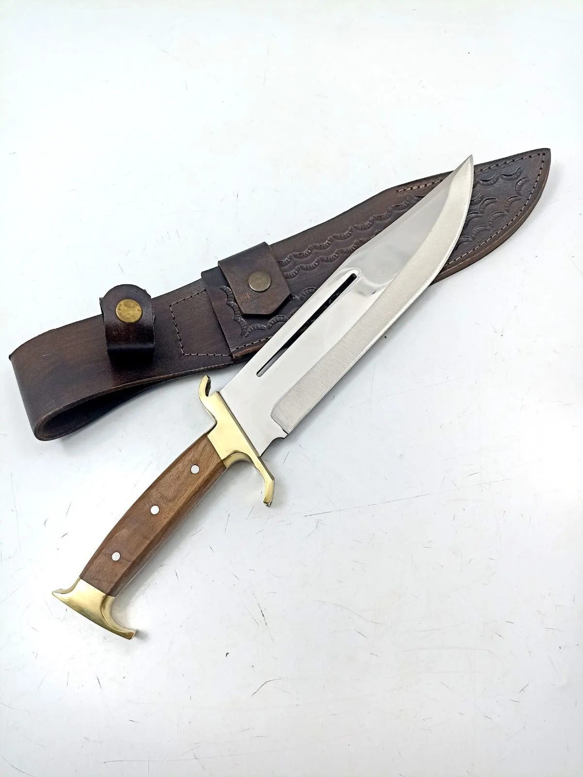 Camping Survival Handmade Bowie Knife