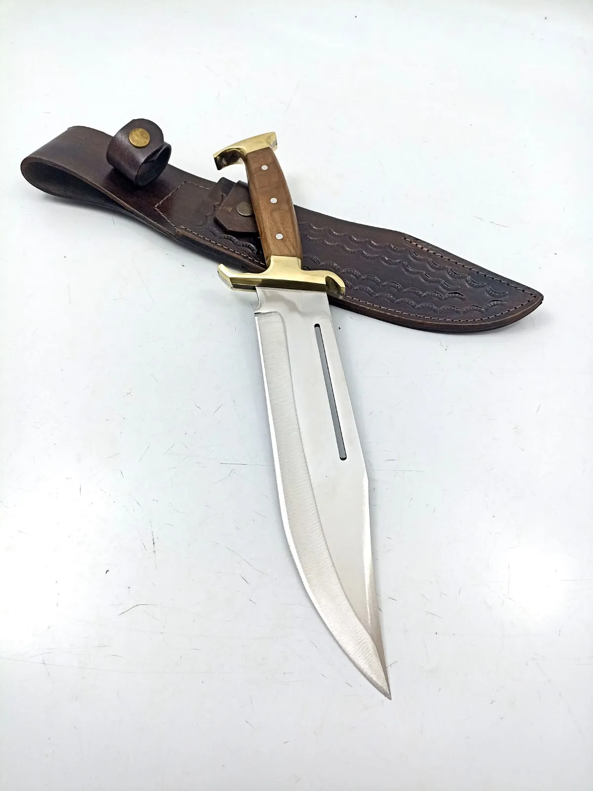 Camping Survival Handmade Bowie Knife