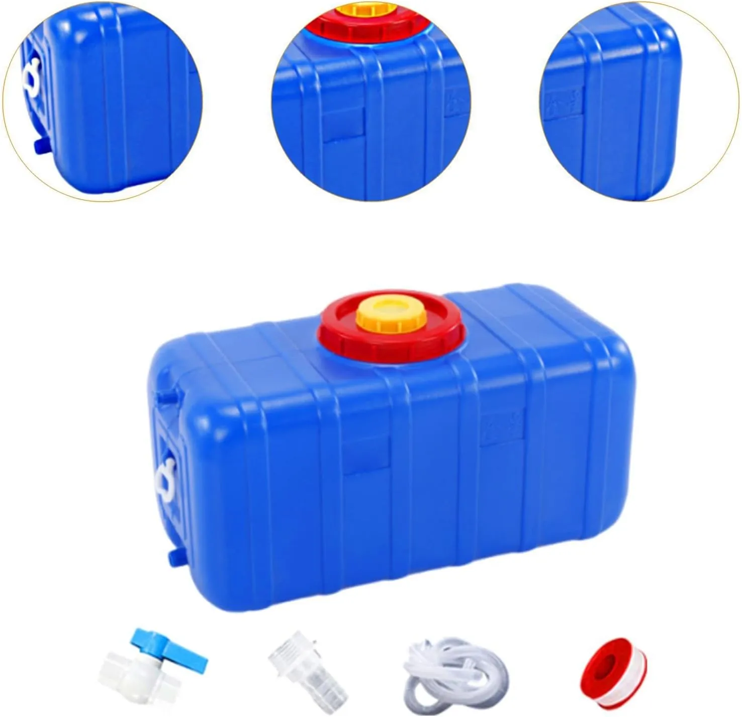 Camping Water Storage Tank Storage Barrel Leakproof Drink Dispenser Water Container for Traveling Picnic Survival Backpacking