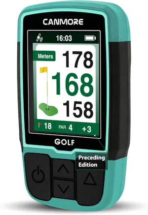 CANMORE Preceding HG200 Handheld GPS Golf Device (Turquoise_Preceding)