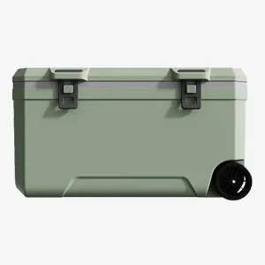 Car Camping Coolers for Kia Cerato/Clarus/Joice/Magentis/Opirus/Pregio/Pride, Waterproof Portable Cooler, Leak Proof Picnic Insulated Bag, Ultra-Light Premium Ice Chest Box,A-Green-120L