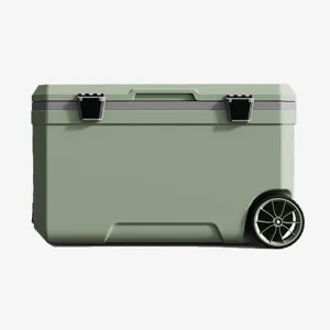 Car Camping Coolers for Mazda CX-3/CX-5/CX-30/CX-60/CX-80/MX-30, Waterproof Portable Cooler, Leak Proof Picnic Insulated Bag, Ultra-Light Premium Ice Chest Box,A-Green-70L