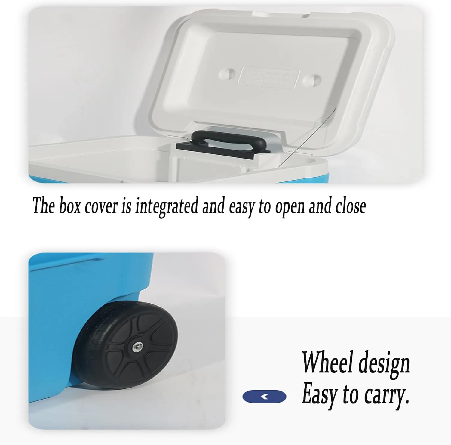 Car Camping Coolers for XPENG G3/XPENG G6/XPENG G9/XPENG P5/XPENG P7/XPENG P9, Leak Proof Cooler, Portable Lightweight Ice Chest Box, Compartments Waterproof Insulated Bag