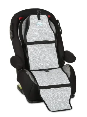 Car Seat Cooling Pad for Babies, Toddlers, and Kids - Comfortable and Durable Cooling Pad for Hot Summer Days - Black and White, one Size