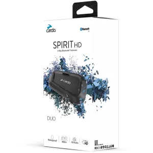 CARDO SPIRIT HD DUO BLUETOOTH COMMUNICATION HEADSET DUAL PACK
