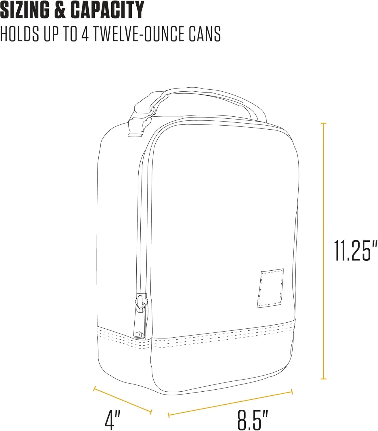 Carhartt Gear B0000581 Insulated Lunch Cooler - One Size Fits All - Port