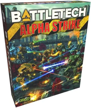 Catalyst Game Labs BattleTech Alpha Strike Box Set – Sci-Fi Mech Miniatures Wargaming - Fast Play Starter Set for Strategy Game Enthusiasts, Brown
