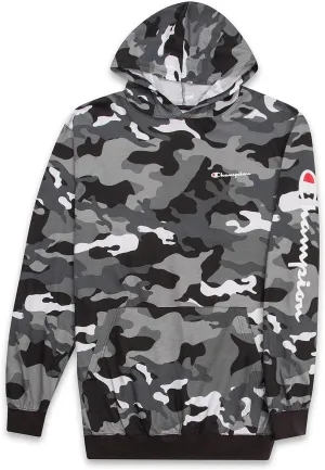 Champion Lightweight Hoodie Big and Tall - Men Pullover Jersey Hoodie Sweatshirt