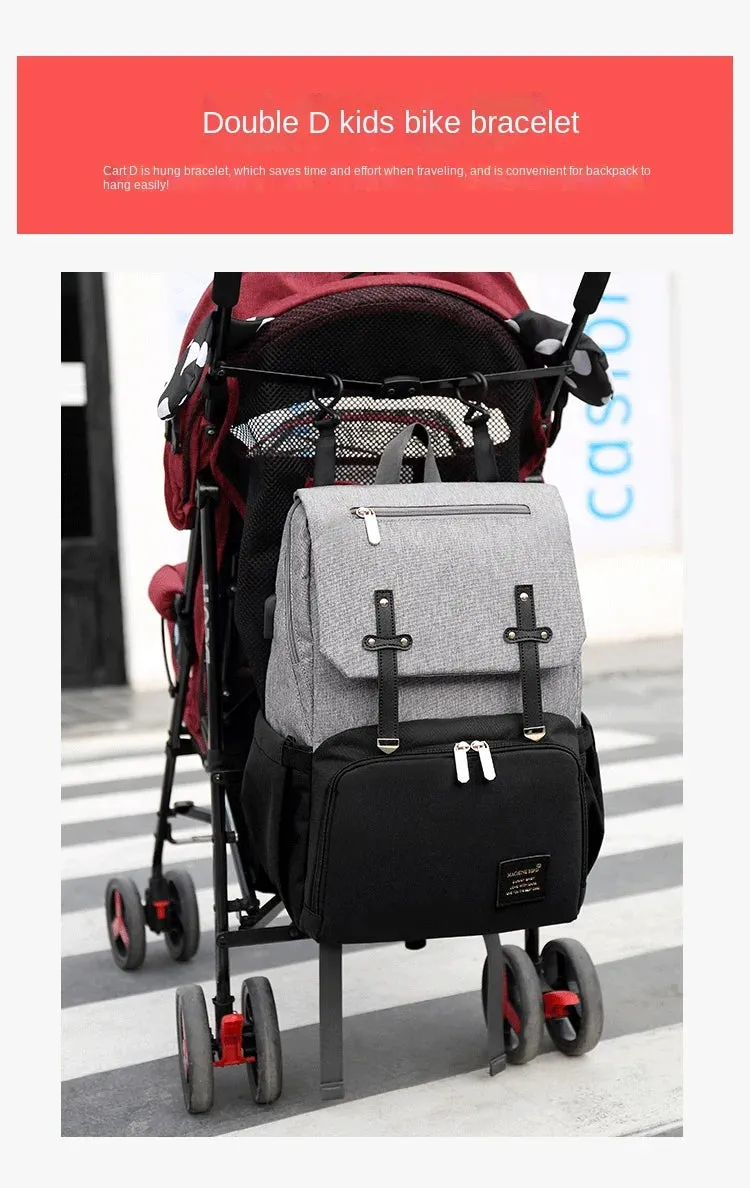 ChicMom Thermal Diaper Bag Backpack Organizer