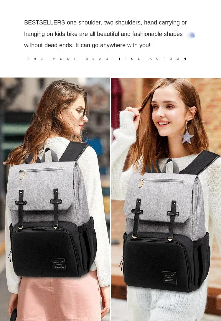 ChicMom Thermal Diaper Bag Backpack Organizer