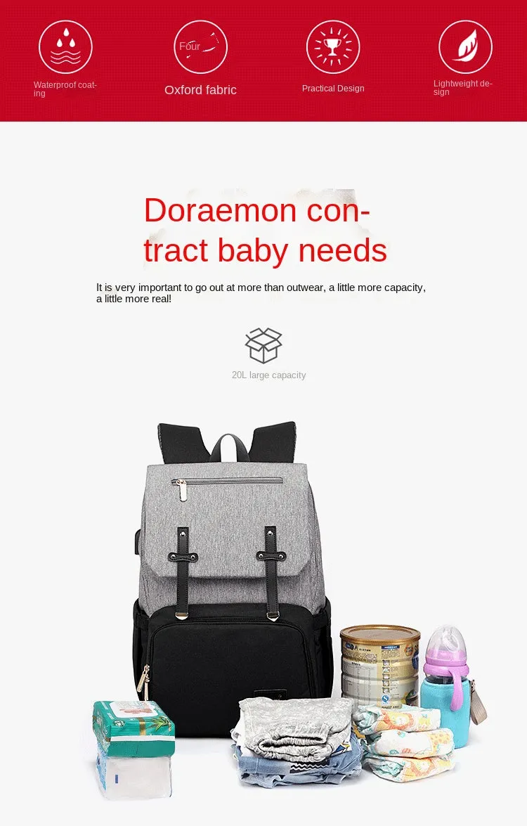 ChicMom Thermal Diaper Bag Backpack Organizer