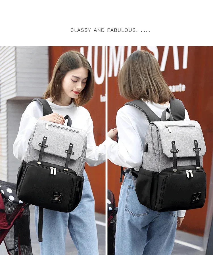 ChicMom Thermal Diaper Bag Backpack Organizer