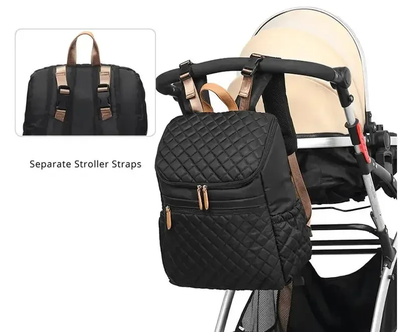 ChicMom Thermal Diaper Bag Backpack Organizer