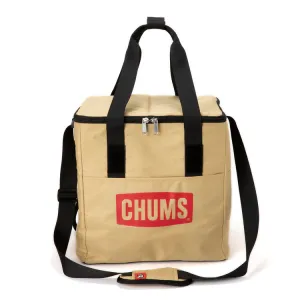 CHUMS Logo Soft Cooler Bag - Beige