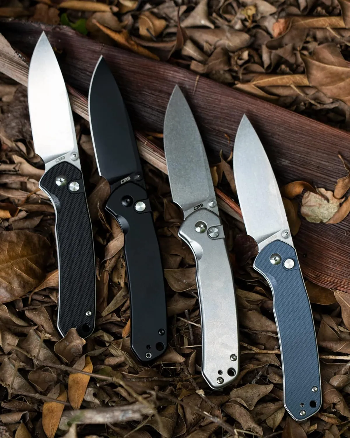 CJRB Folding Knife Pyrite (J1925) AR-RPM9 Blade and Stainless Steel Handle EDC Pocket Knife with Clip Blue