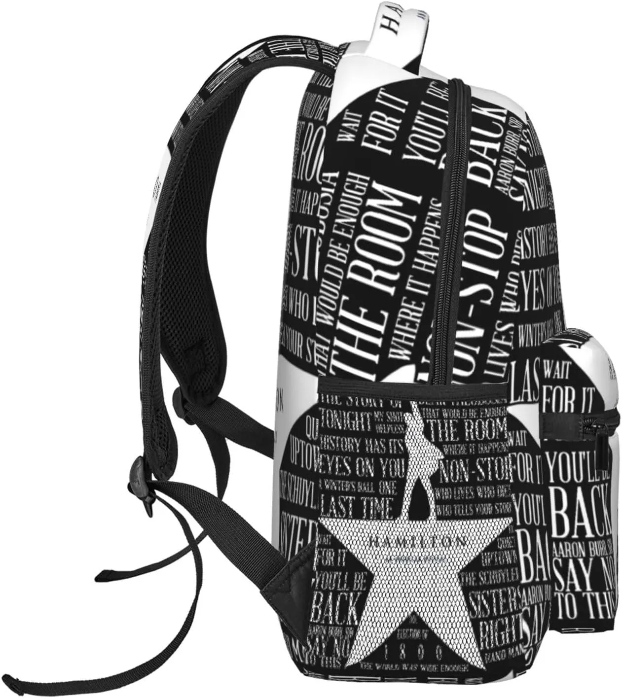 Classic Canvas Shoulder Bag, Hamilton Backpack Travel Knapsack Lightweight Daypack