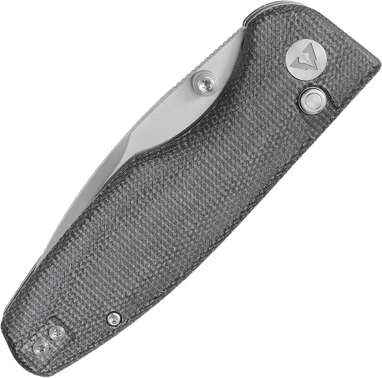 CMB Predator V3 Pocket Folding Knife for EDC with 3.42" Micarta Handle 14C28N Steel Blade Camping Hiking Knife with Pocket Clip for Men Women CMB-19 (CMB-19C)