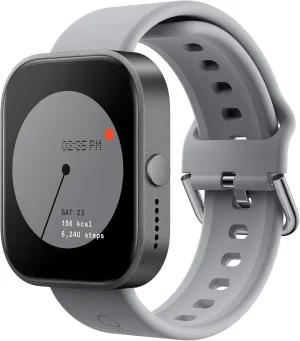 CMF 1.96’’ Watch Pro Smartwatch for Men Women Answer Calls IP68 Waterproof GPS Fitness Sports Tracker Watch with Heart Rate Monitor,Healthy Sleep Monitor for iOS/Android(Ash Grey)