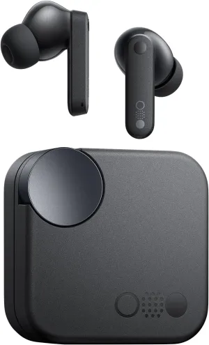 CMF Buds Wireless Bluetooth Earbuds, 42dB Noise Cancelling Earbuds, Dirac HD Audio, 35.5H Playtime, BT5.3, IP54 Waterproof, 4HD Mics Wireless Headphones for iPhone & Android (Dark Grey)