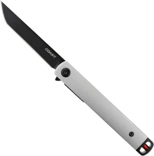 Coast Founder's Collection SELECT Gentleman's EDC Folding Pocketknife, Tanto Blade
