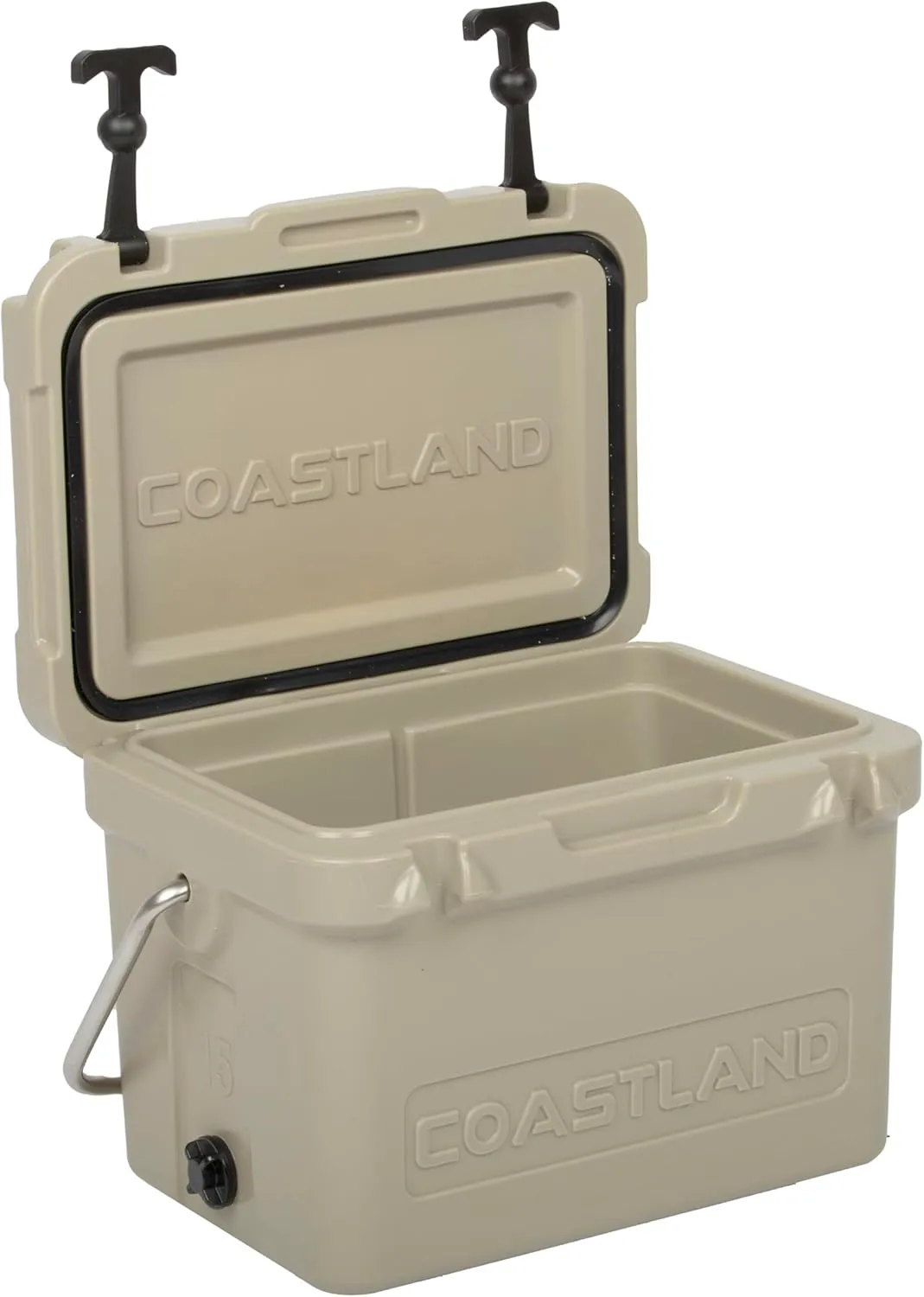 Coastland Bay Series Cooler Premium Everyday Use Insulated Rotomolded Cooler, Small Ice Chest for Tight Spaces, Soccer Games, & Tailgates