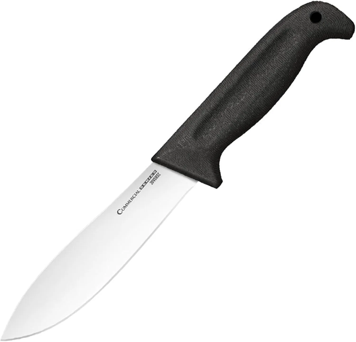 Cold Steel 6" Western Hunter Knife Durable German 4116 Stainless Steel Fixed Blade Knife with Ergonomic Kray-Ex Handle Ideal for Hunting, Fishing & Outdoor Tasks Commercial Series