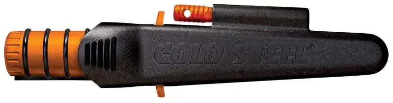 Cold Steel Orange Survival Edge Fixed Blade With Secure-Ex Sheath CS80PH