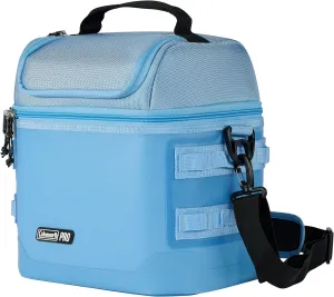 Coleman Pro 16-Can Premium Soft Cooler Lunchbox, Fully Insulated Lid & Body Stays Cold up to 30 Hours