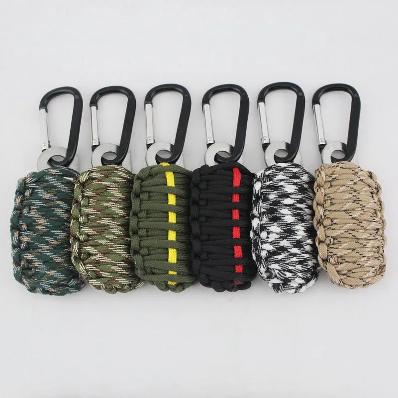 compact 15-in-1 outdoor survival and fishing kit