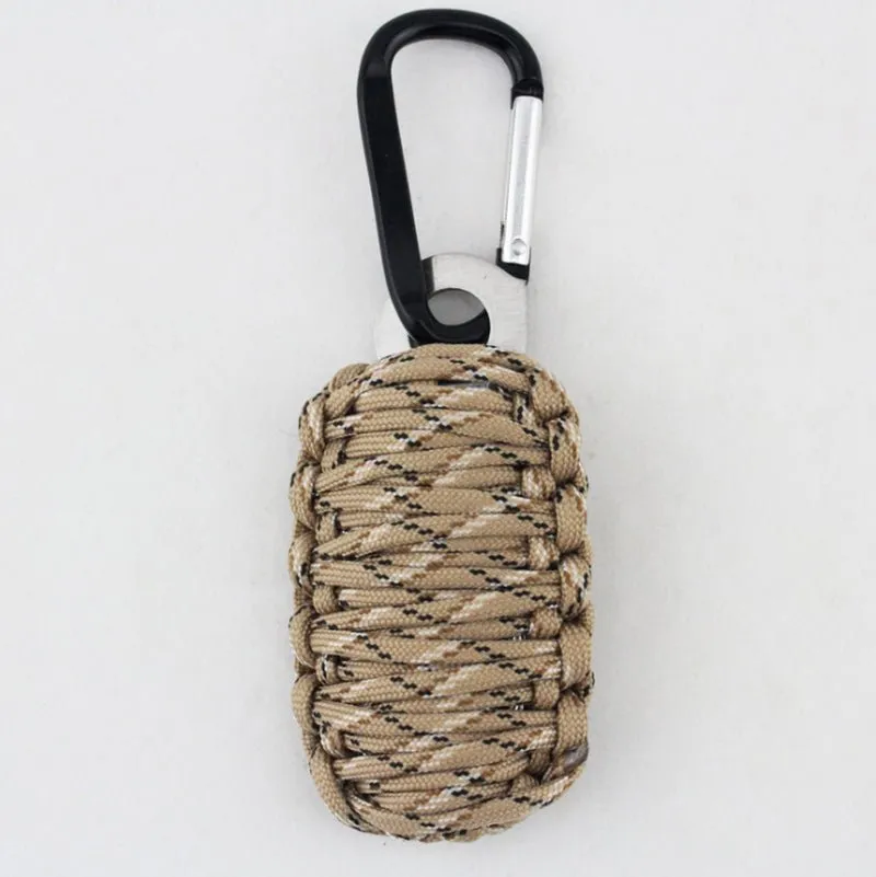 compact 15-in-1 outdoor survival and fishing kit
