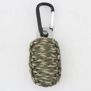 compact 15-in-1 outdoor survival and fishing kit