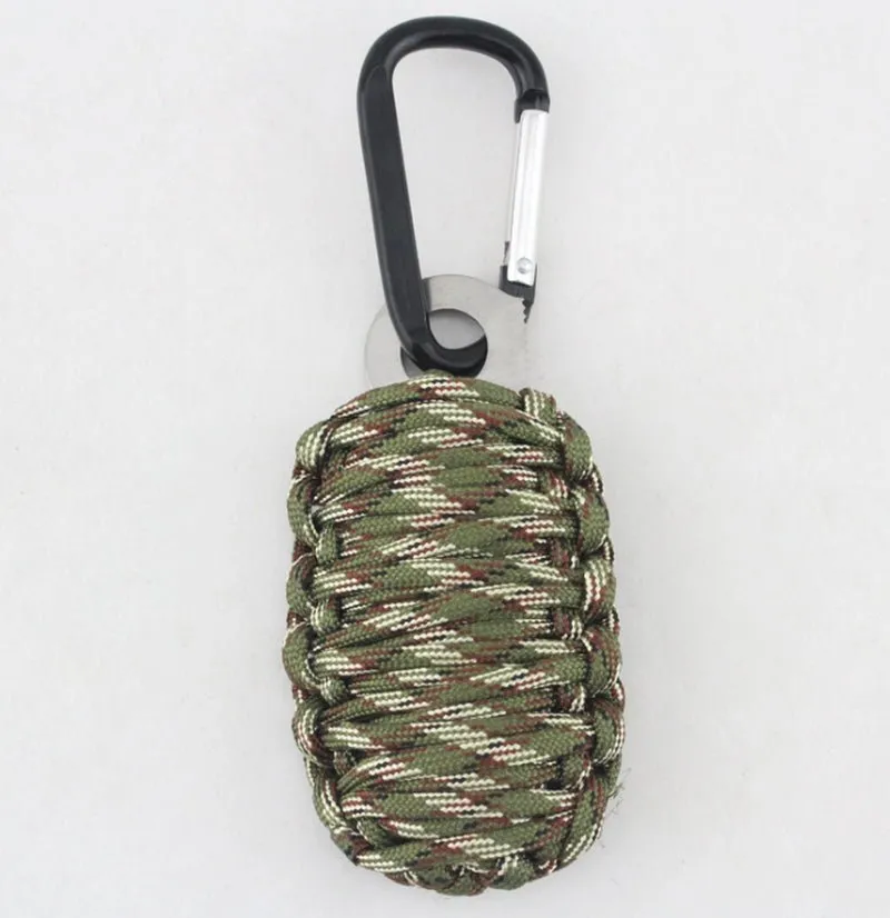 compact 15-in-1 outdoor survival and fishing kit