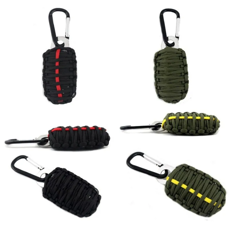 compact 15-in-1 outdoor survival and fishing kit