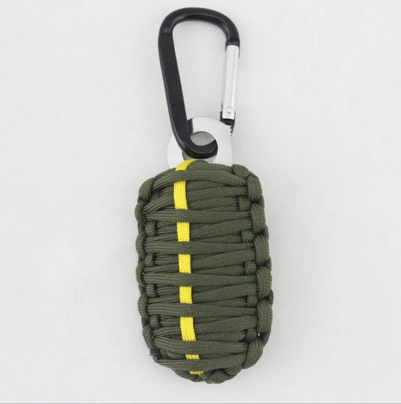 compact 15-in-1 outdoor survival and fishing kit