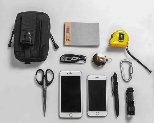 Compact Multi-Purpose Gadget Pouch Waist Bag: The Must-Have Addition to Wilderness Survival Kits and Tactical Gear