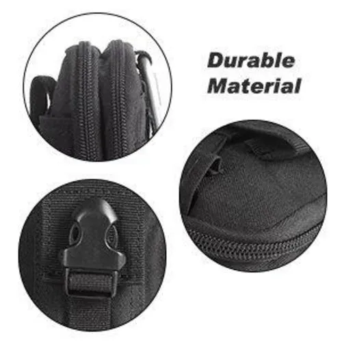 Compact Multi-Purpose Gadget Pouch Waist Bag: The Must-Have Addition to Wilderness Survival Kits and Tactical Gear