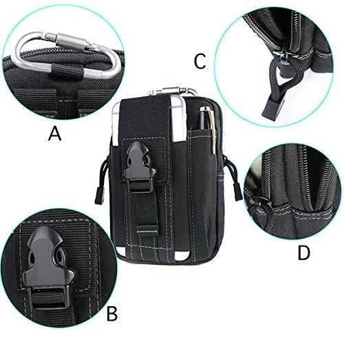 Compact Multi-Purpose Gadget Pouch Waist Bag: The Must-Have Addition to Wilderness Survival Kits and Tactical Gear