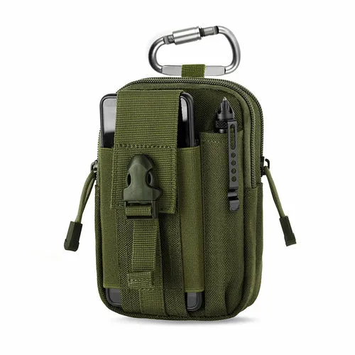 Compact Multi-Purpose Gadget Pouch Waist Bag: The Must-Have Addition to Wilderness Survival Kits and Tactical Gear