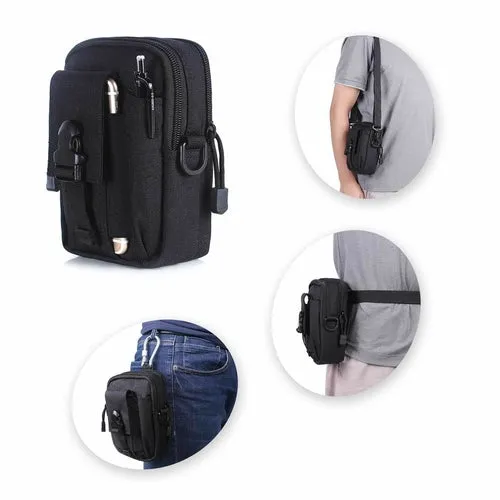Compact Multi-Purpose Gadget Pouch Waist Bag: The Must-Have Addition to Wilderness Survival Kits and Tactical Gear