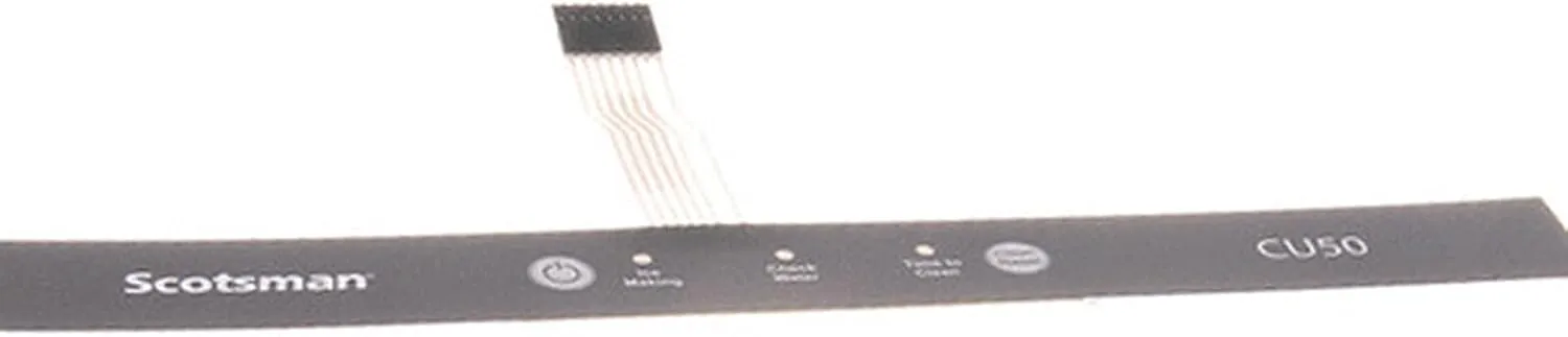 Compatible with 11-0588-01 Scotsman Membrane Switch Overlay Sc11-0588-01 R2MidW42710