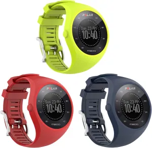 Compatible with Polar M200 Bands for Women Men, 22mm Sport Silicone Replacement Bands Wristbands Bracelet Accessory Watch Straps for Polar M200 Smartwatch
