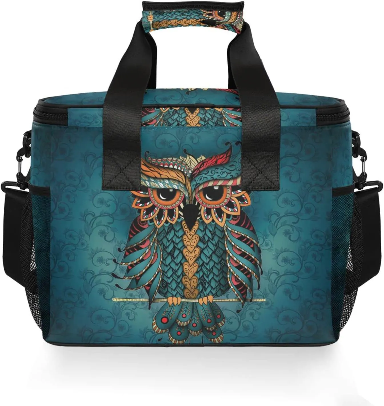 Cooler Bag Insulated Picnic Bag Large Lunch Box Reusable Tote Bag Soft Sided Portable Beach Cooler Grocery Camping