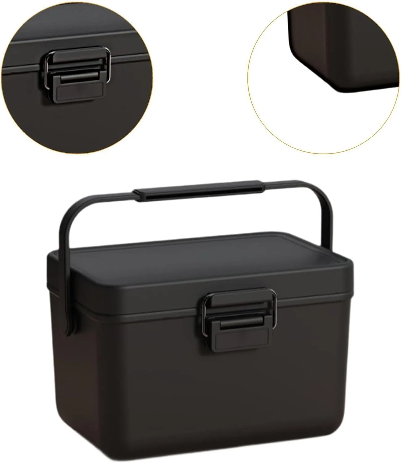 Cooler Box Cold/Heat Preservation Cooler Ice Chest Small Hard Container for Household Beach Sports Drink Fresh Keeping