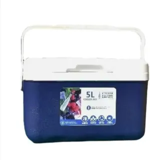 Cooler Box Hot/Cold Insulated Freezer Cool, Ice Chest Cooler Box Camping Picnic Insulated Food Container Ice Box Picnic Camping Portable with Carry Handle Leakproof Travel Cooler