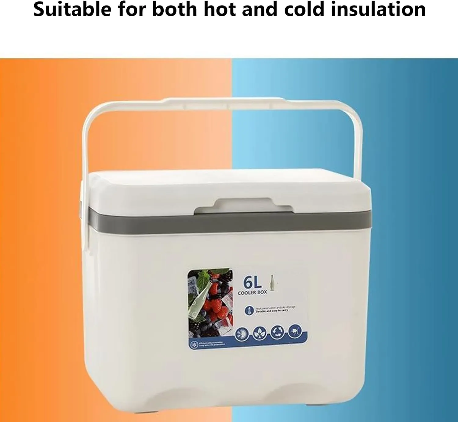 Cooler for NIO EC6/NIO EC7/NIO EL6/NIO EL7/NIO EL8/NIO ES6/NIO ES7 Insulated Hard Ice Box Large High-Performance Storage Box Portable Cool Picnic Box Festival Camping,C-38 * 30.5 * 34.5cm