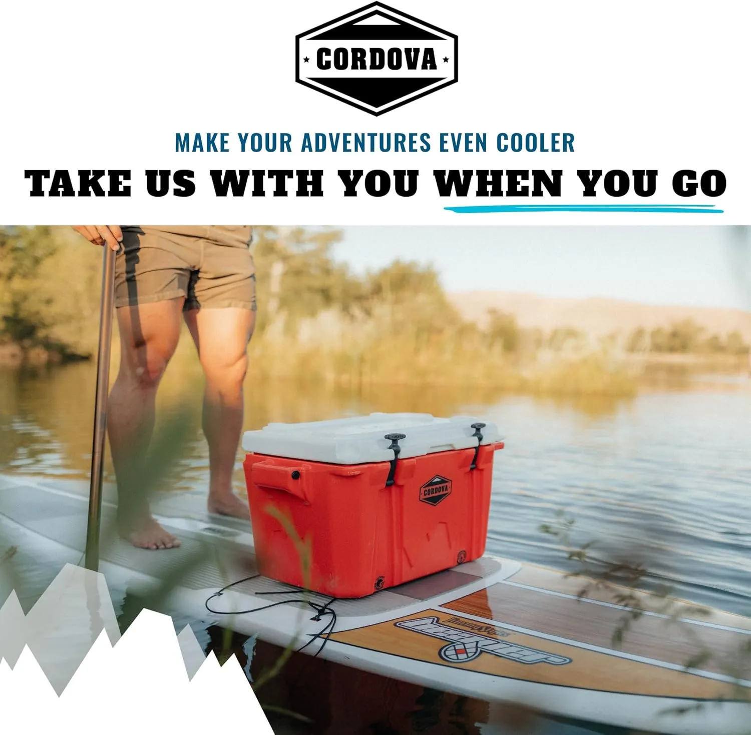 Cordova Outdoors Basecamp Class Hard Cooler - Insulated, Rotomolded Ice Chest