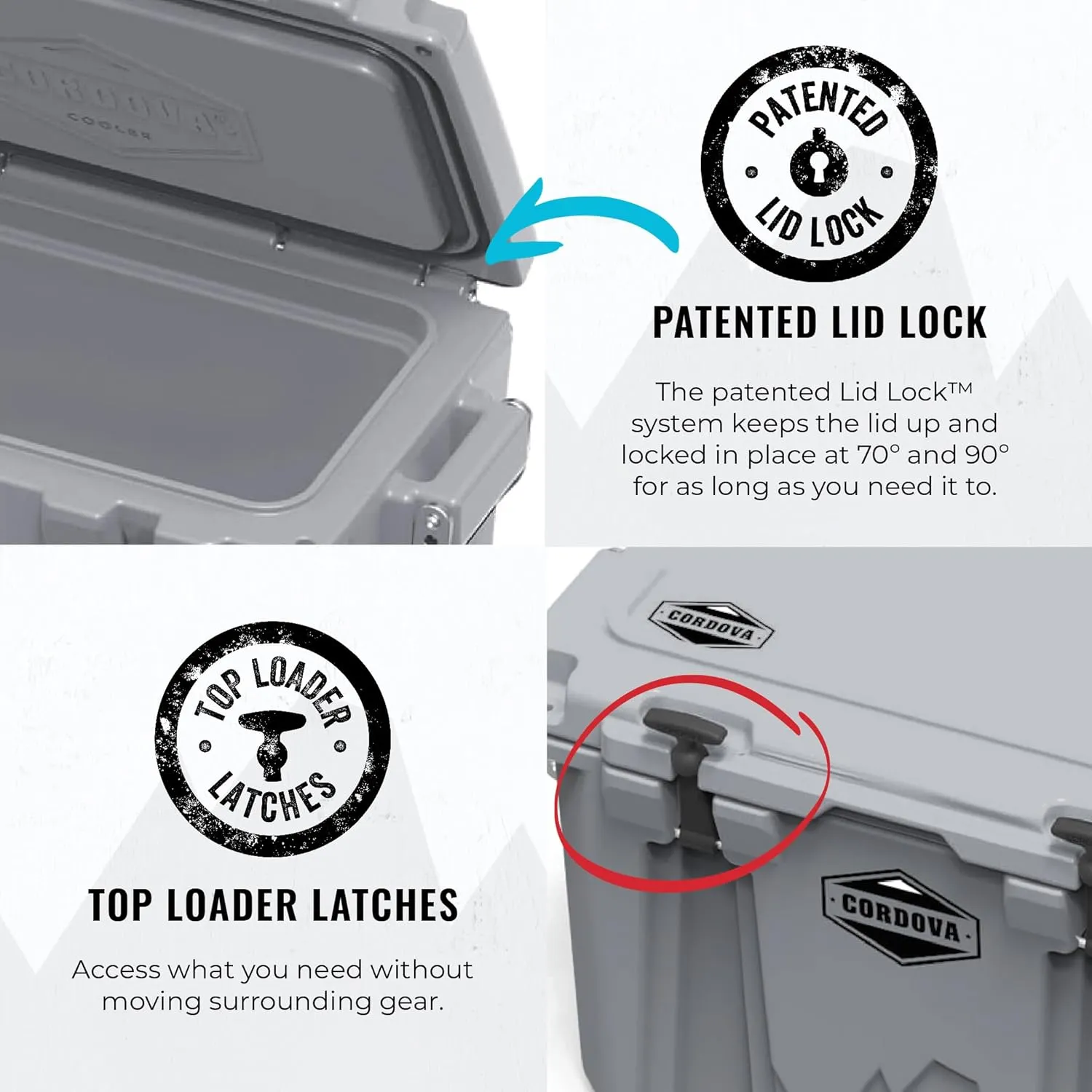 Cordova Outdoors Basecamp Class Hard Cooler - Insulated, Rotomolded Ice Chest