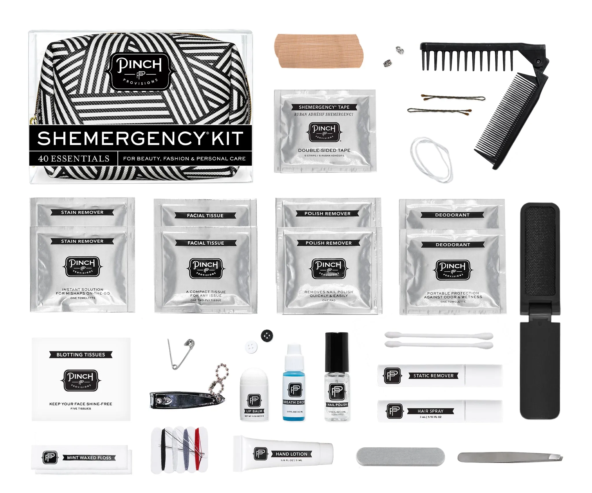 Criss Cross Shemergency Survival Kit