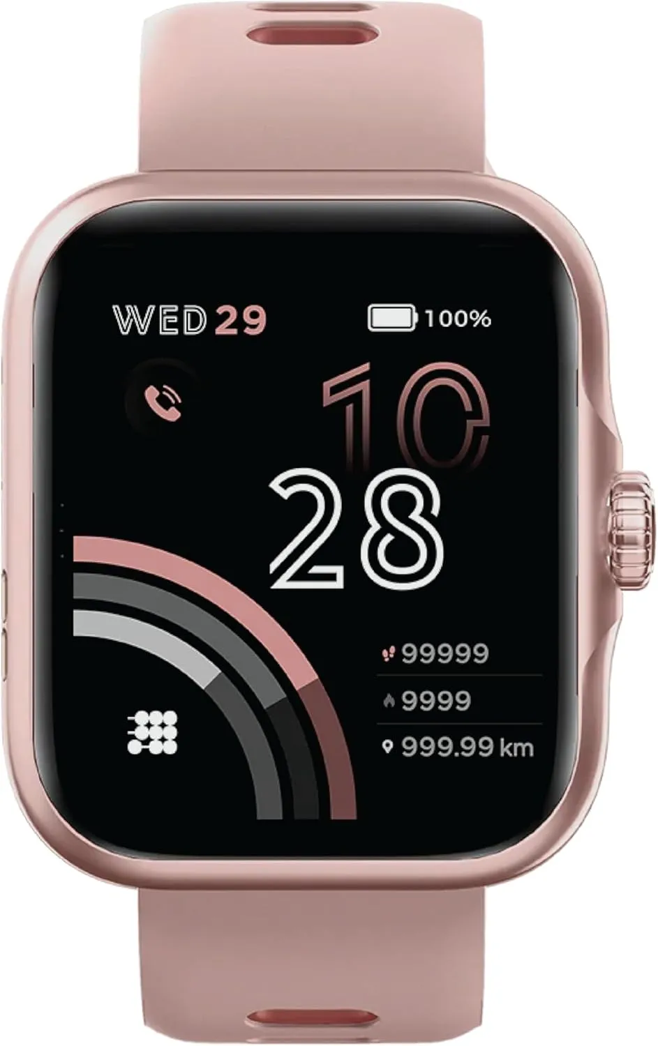 Cubitt Viva Pro Smartwatch/Fitness Tracker with 1.78" Touch AMOLED Screen, Bluetooth Calling, Built in GPS, 60  Sports, Blood Oxygen, Heart Rate, Stress and Sleep Monitor, Waterproof, Step Counter